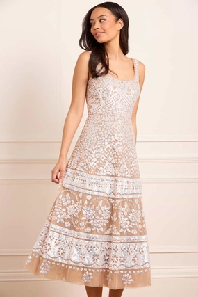 Warm Touch Aurora Scoop Neck Ballerina Dress