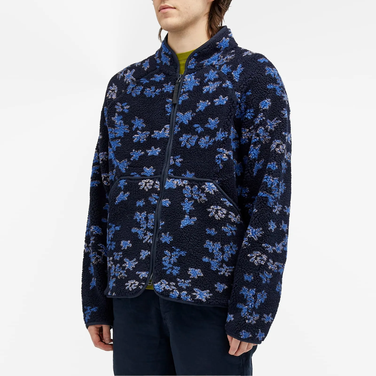 Fleece Folk Boxy Puzzle, dark blue
