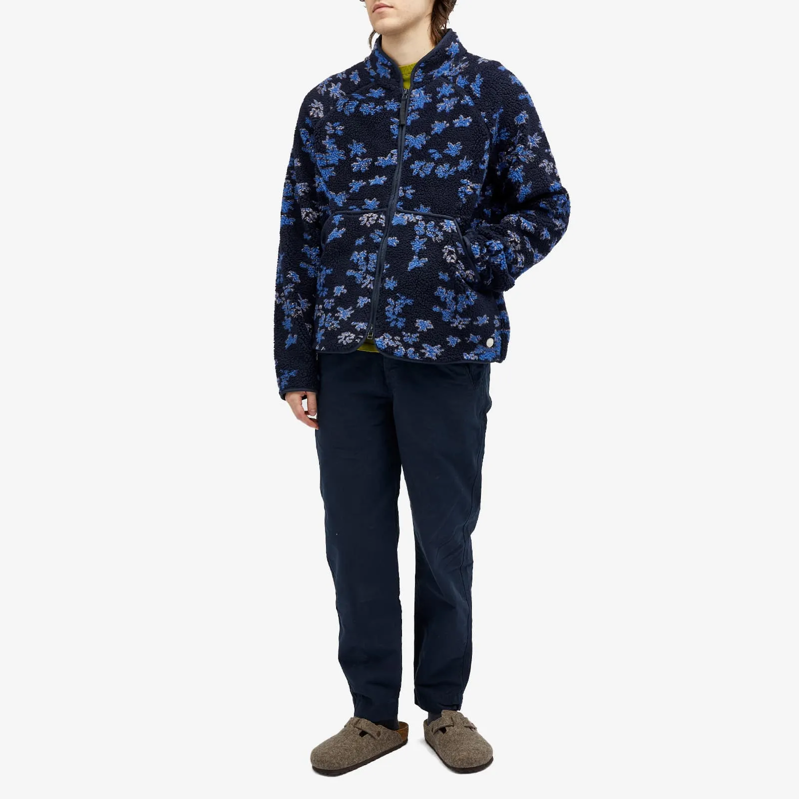 Fleece Folk Boxy Puzzle, dark blue