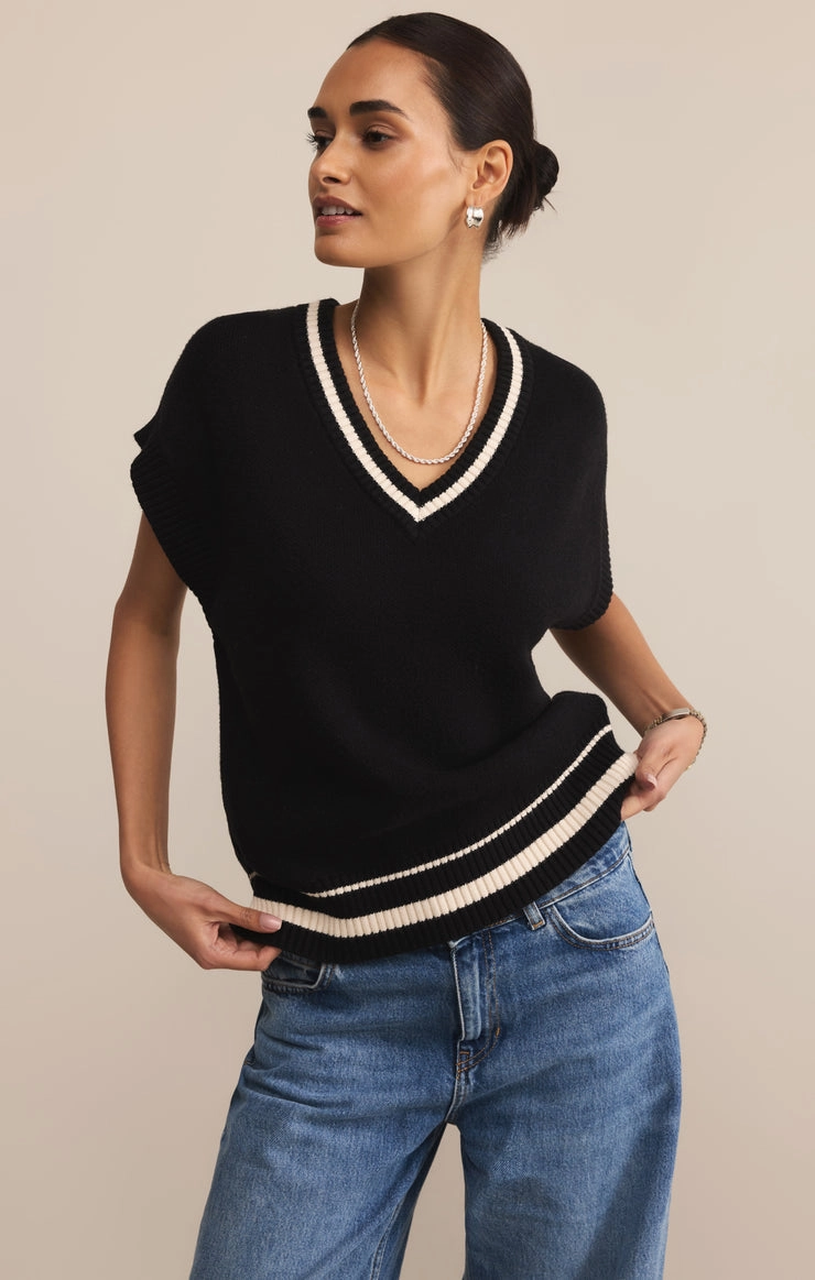 FLETCHER SWEATER VEST ZipClosure
