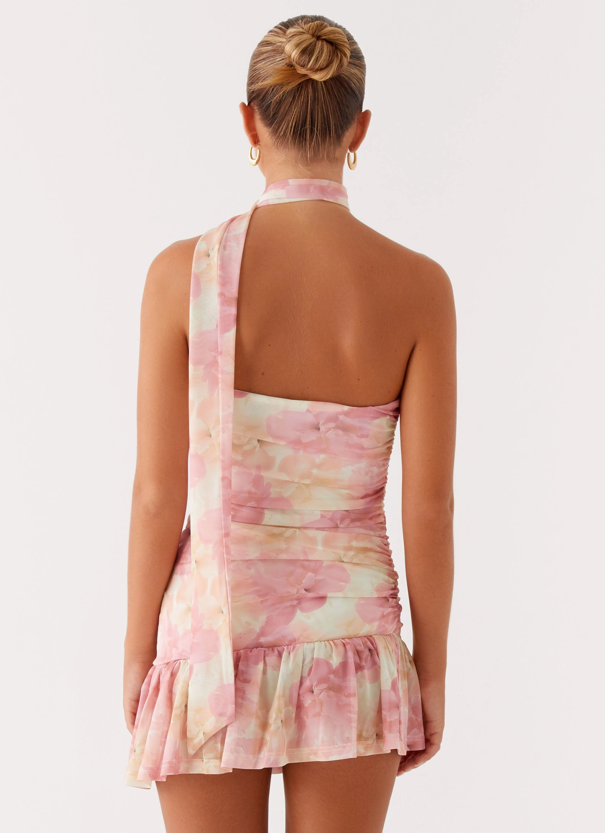 Fleur Mini Dress - Floral Print Trendy Vibe