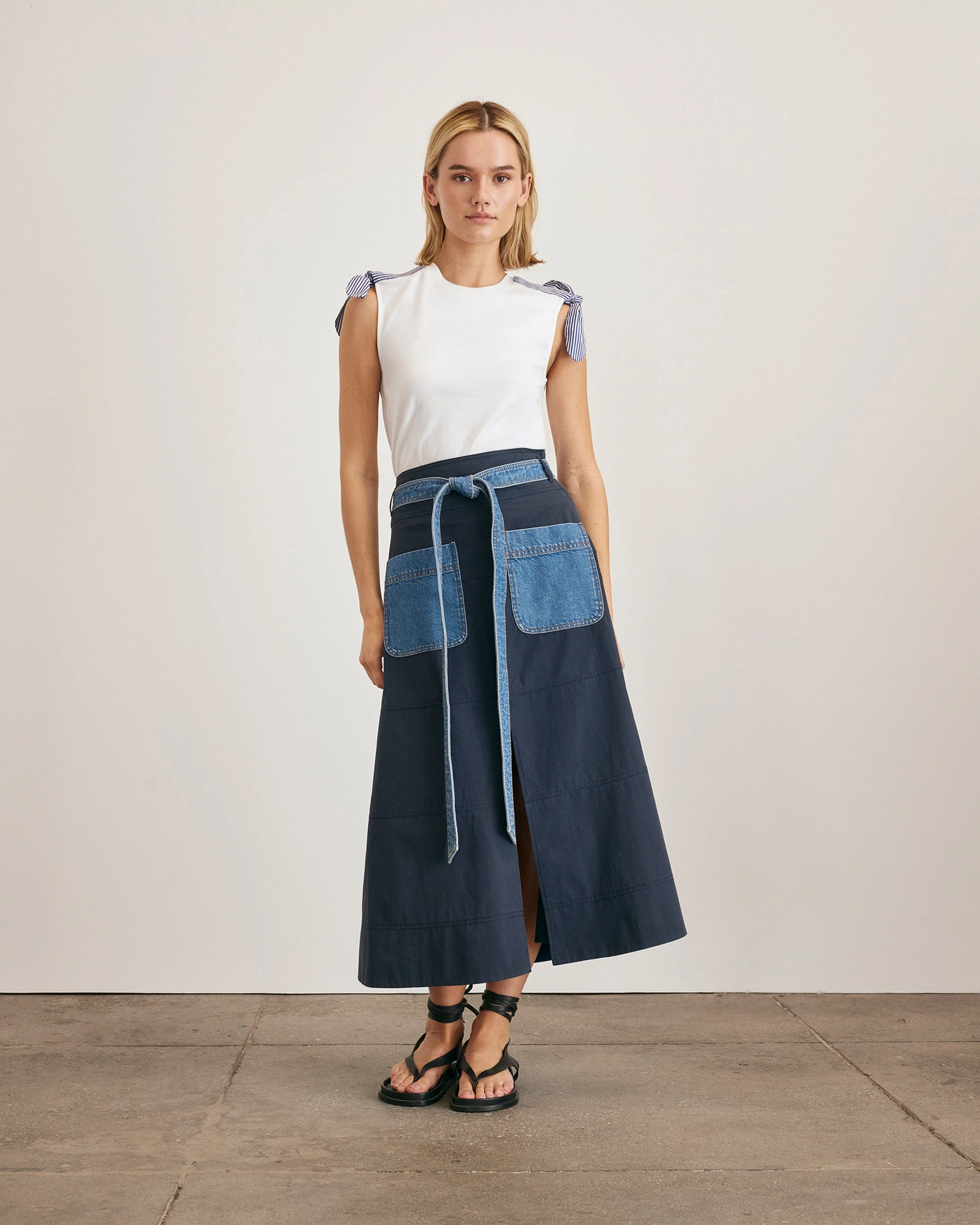 Hudson Skirt Plaid detail Soft Brushed Lining