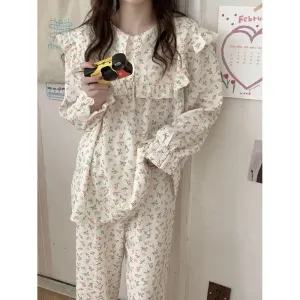 Floral Pajama Suit