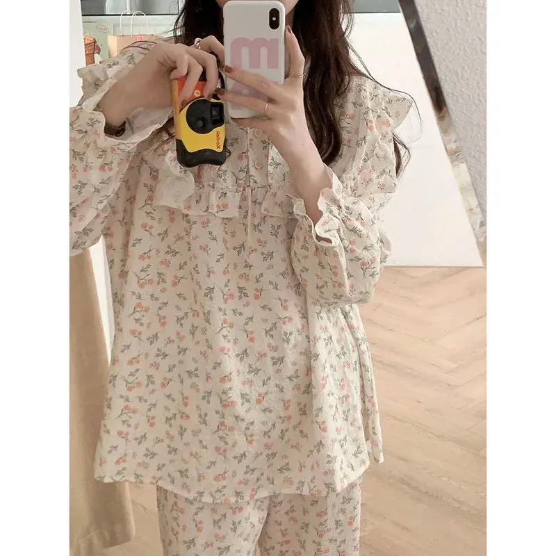 Floral Pajama Suit