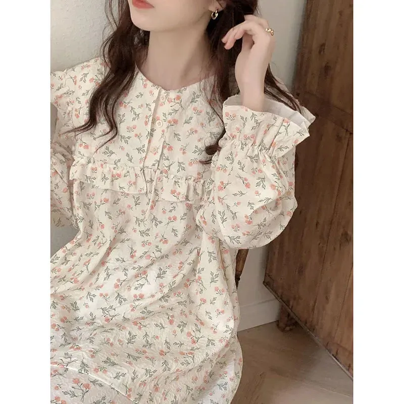 Floral Pajama Suit