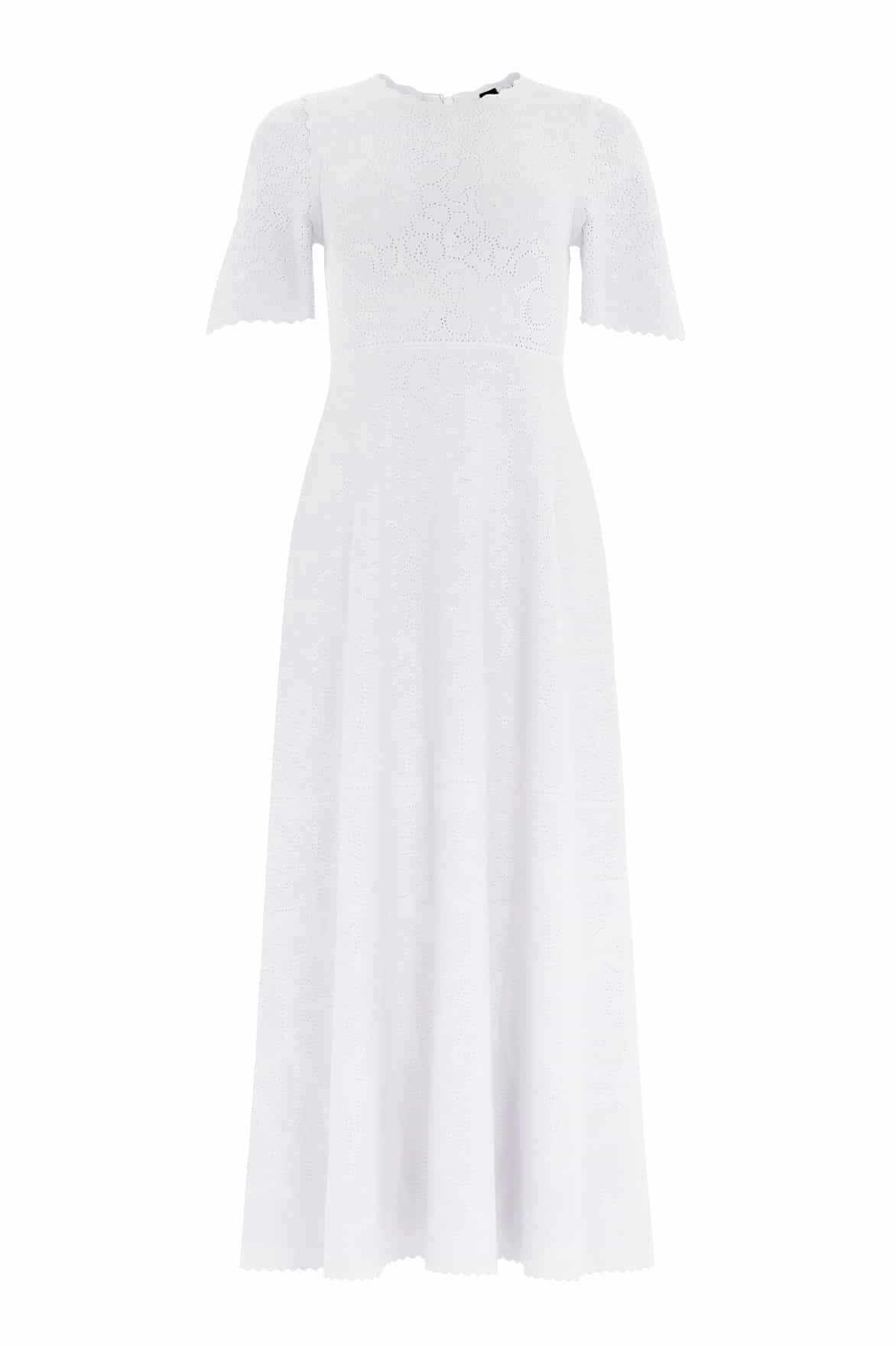 Floral Pointelle Knit Gown Easy Vibe