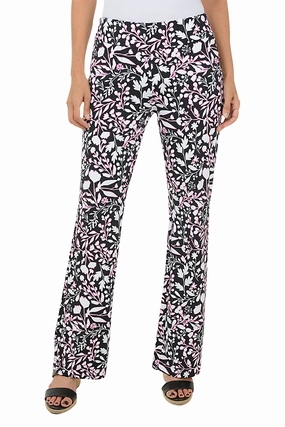 Floral Stencil UPF50  Pull-On Pant Chilly Day Comfort