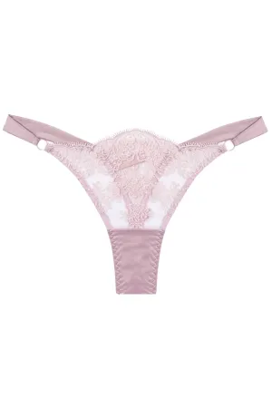 Flore Rose thongs