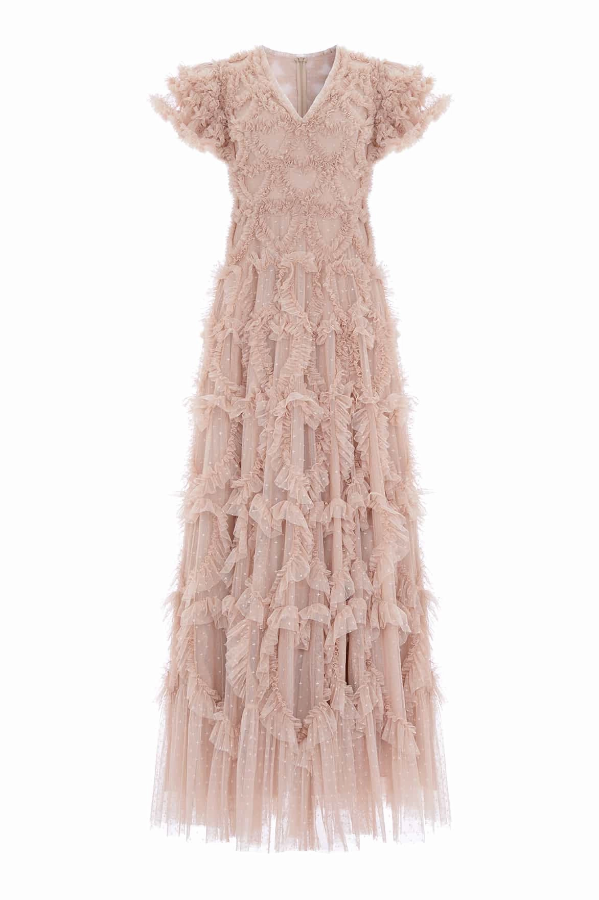 Amorette V-Neck Gown Effortless weekend dress