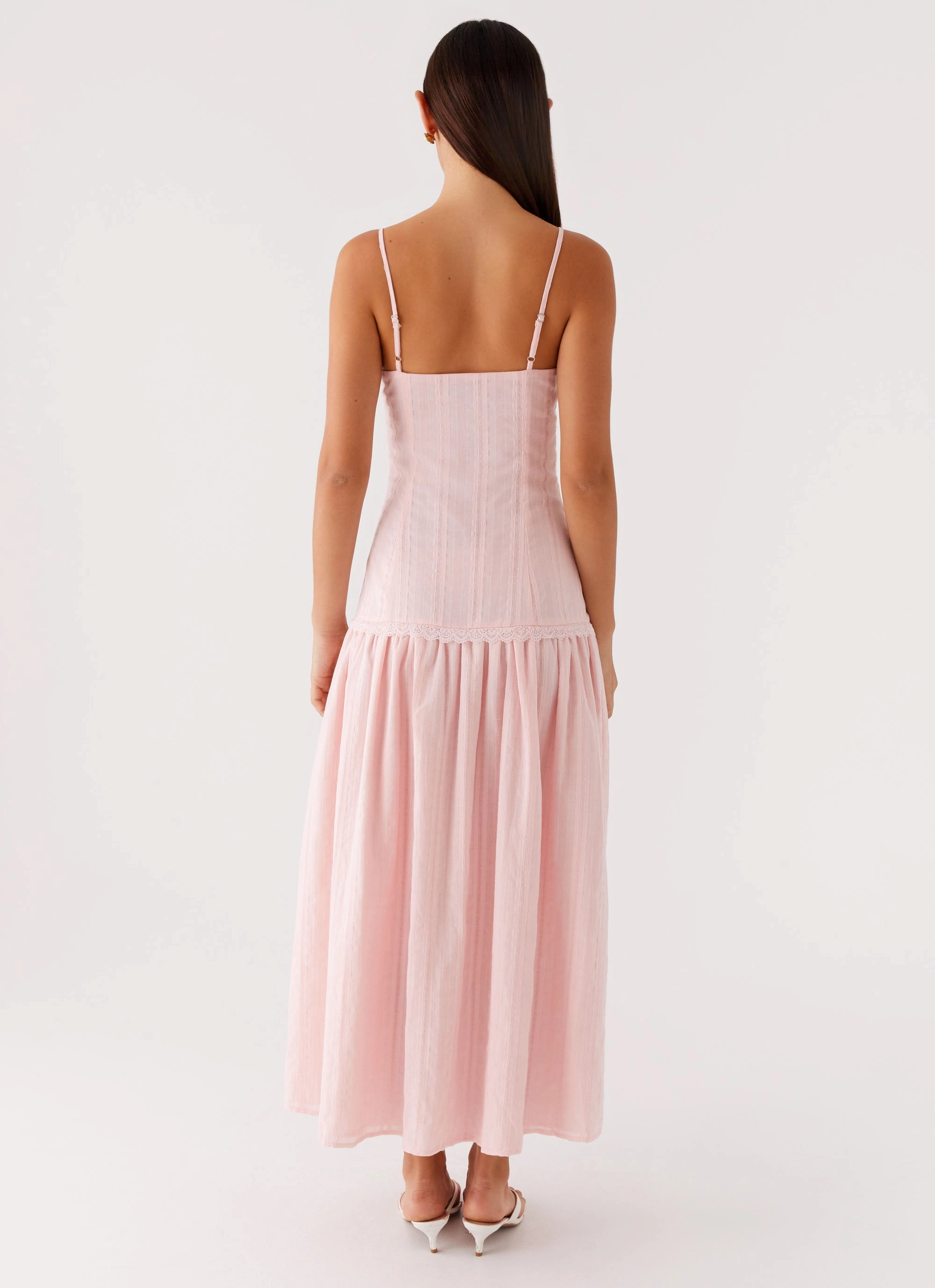 Found You Midi Dress - Pink Cool Shape Vibrant pattern