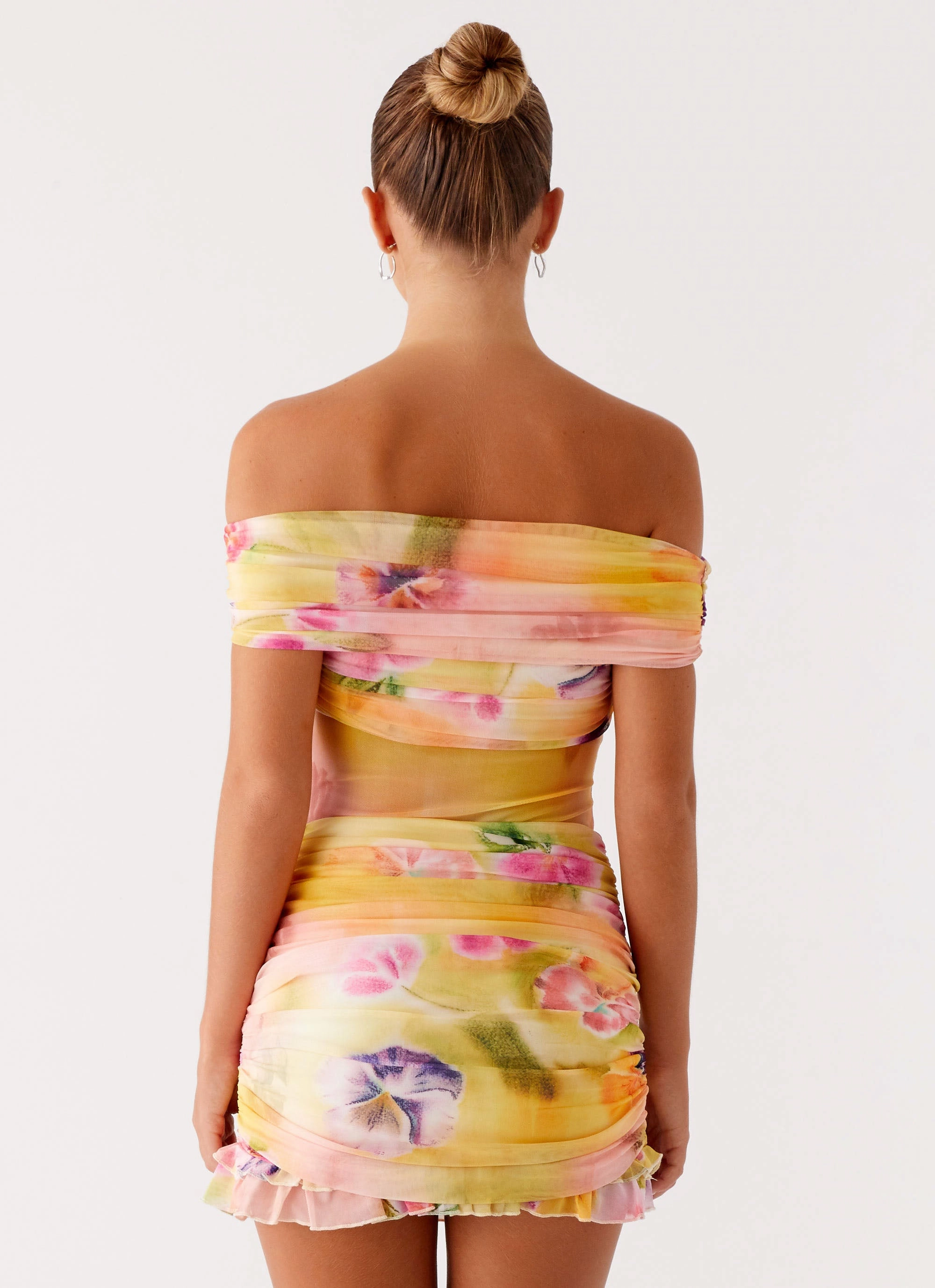 Pure Lines Frances Mini Dress - Sunburst Floral
