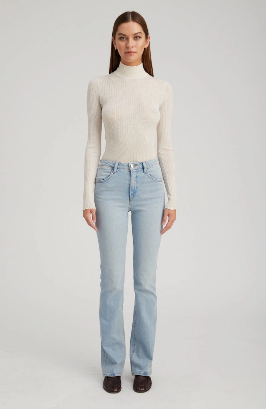 Chilly Layering MoistureWickingLining Franoise Micro Flare Denim