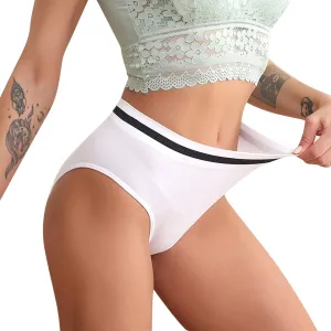Franterd Sexy Panties for Women, Womens High Waist Seamless Panties Hipster Soft Breathable Underwear Girls Ladies Briefs
