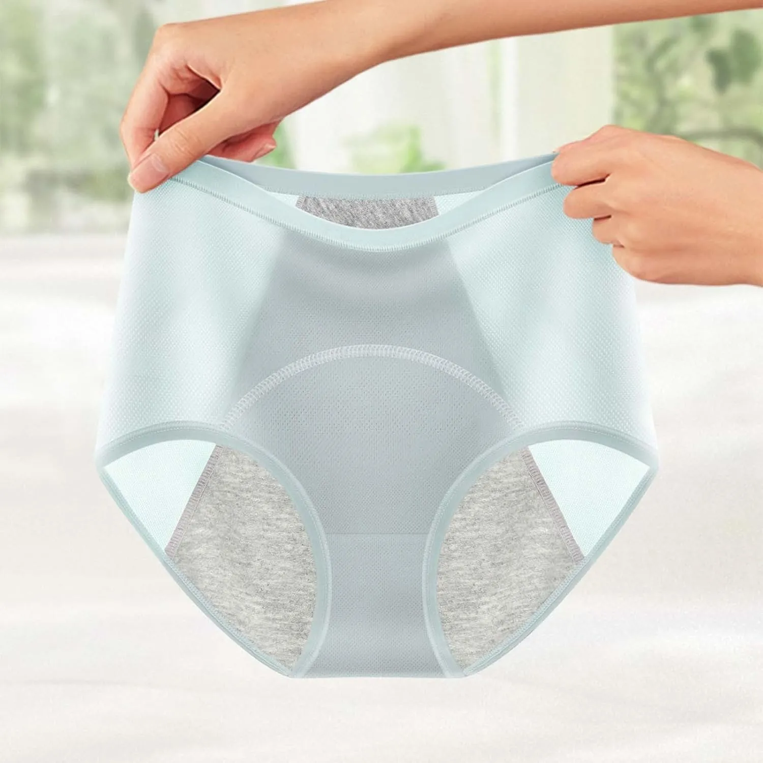 Franterd Sexy Underwear for Women High Waist Seamless Butt Lift Bikini Briefs No Show Hipster Panties Stretch Cheeky Briefs