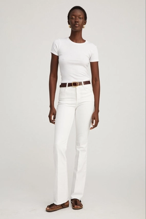 Billie Micro Flare Denim Practical Style AntiStaticLining