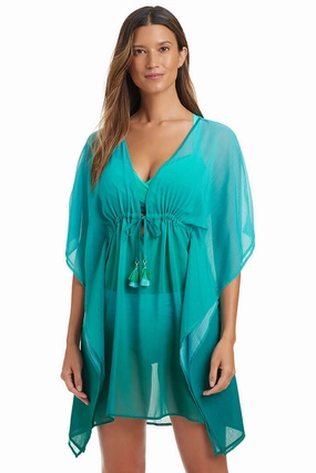 Beat The Heat Chiffon Caftan Multipanel Construction
