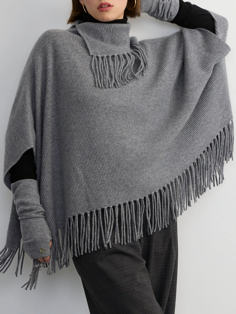 FRINGE PONCHO Sustainable Production Methods