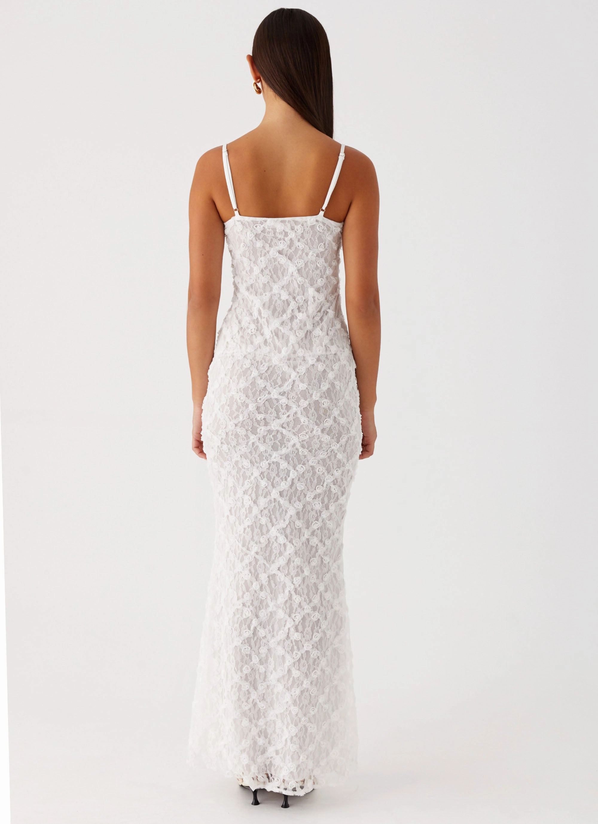 That Girl Maxi Dress - White Earthy Hue Modern and Feminine