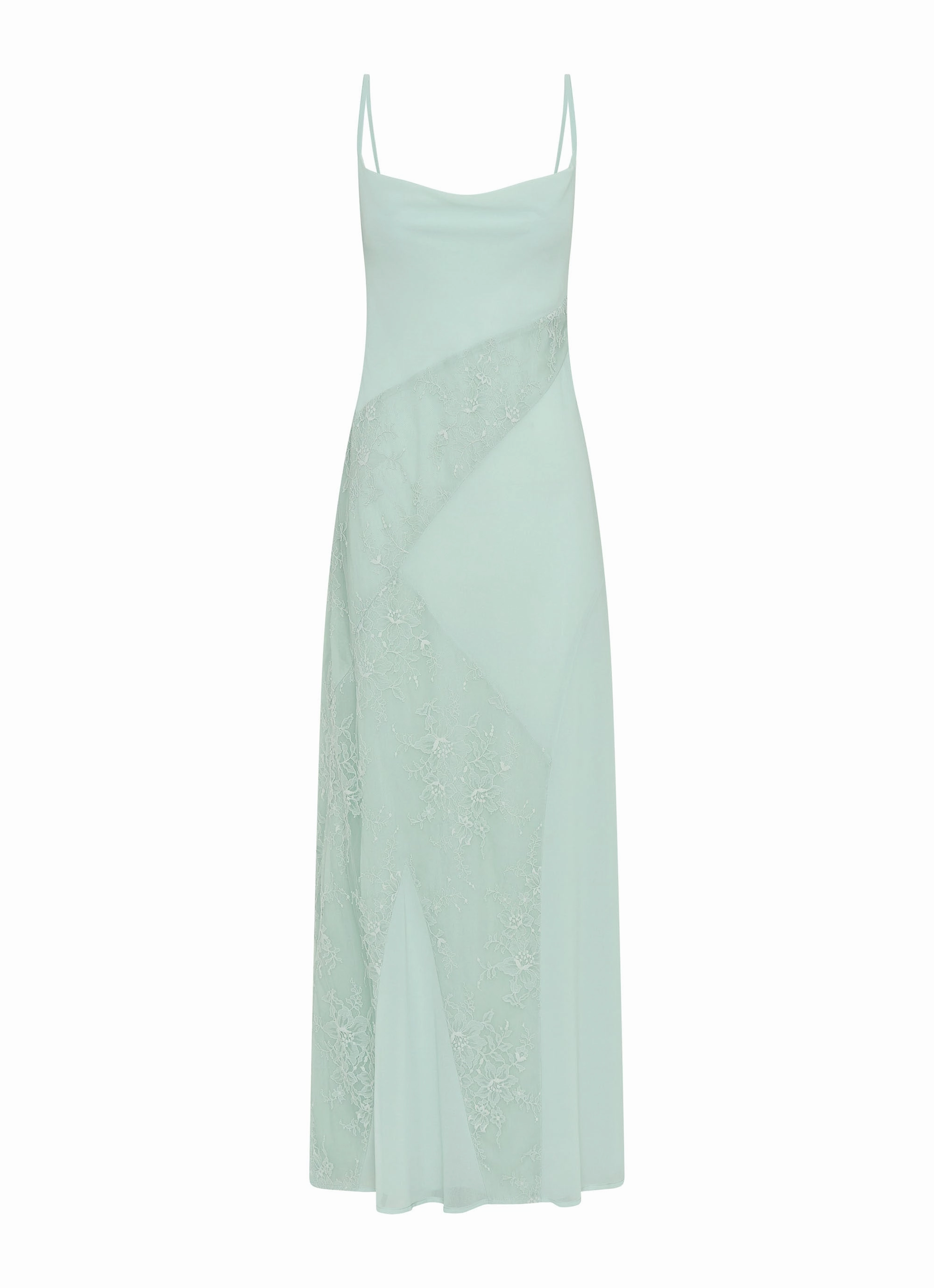 Cool Elegance Gabriana Maxi Dress - Sage