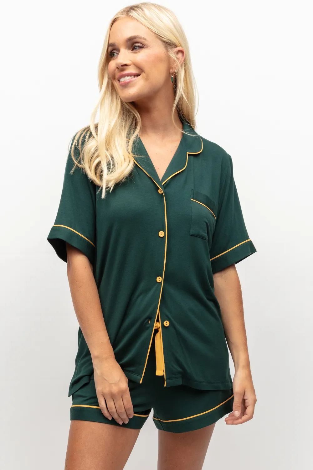 Gabrielle Green Revere Jersey Shorty Set