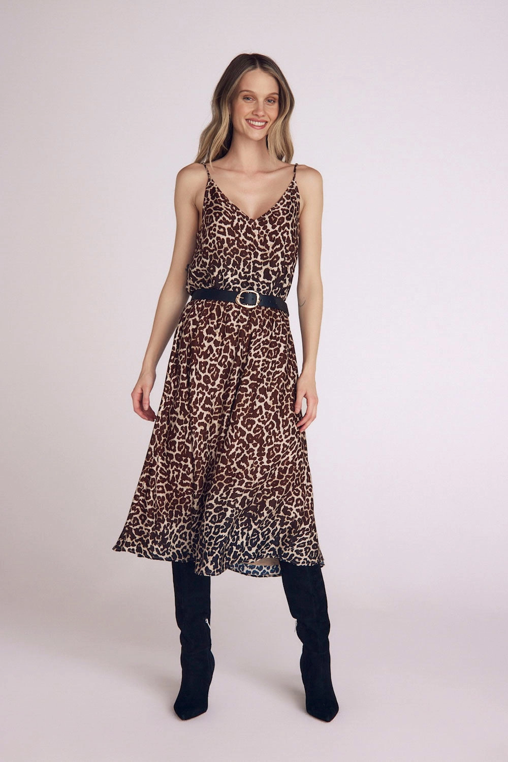 A line GATHERED SKIRT