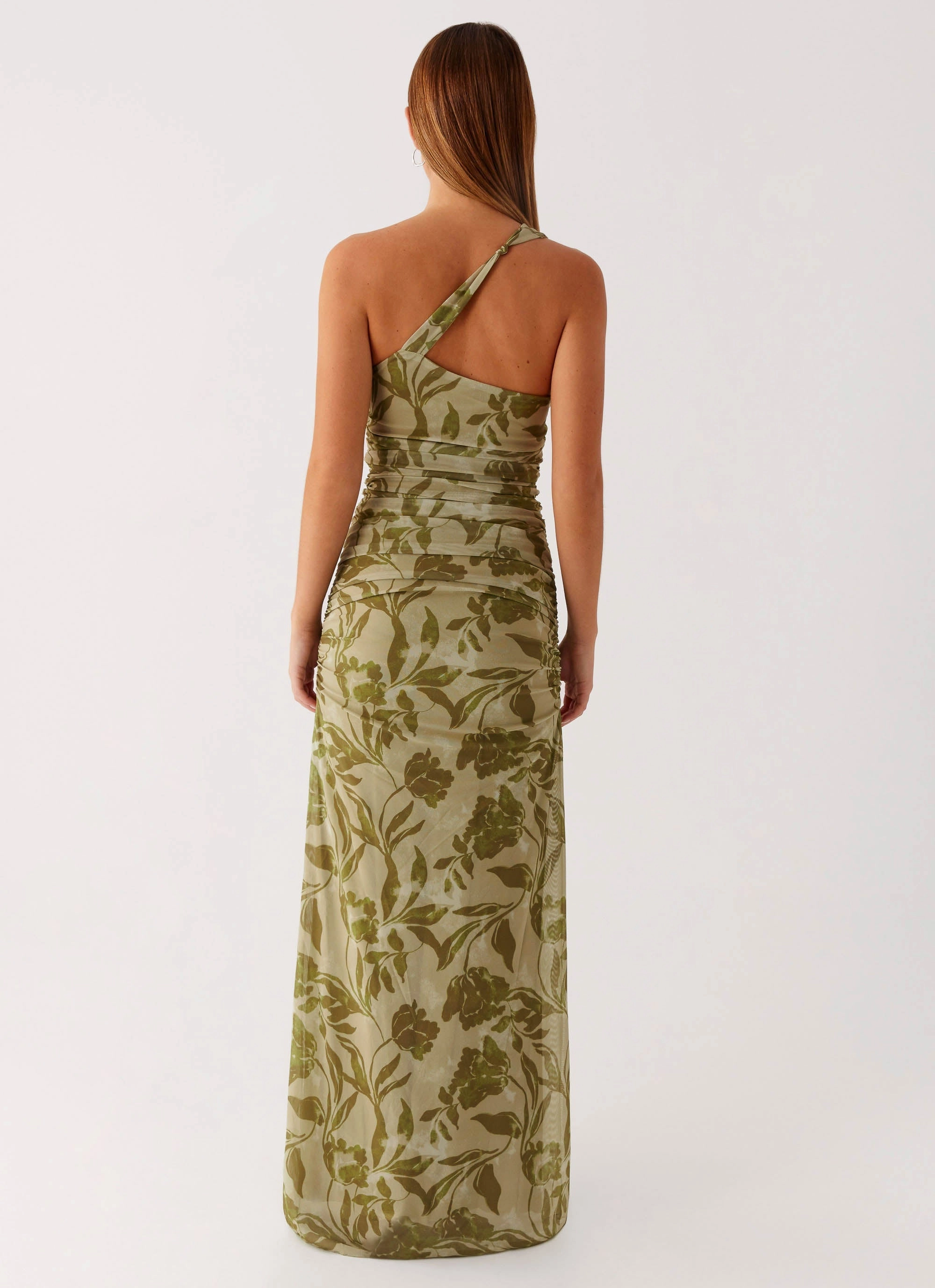 Neutral Tones Georgiana Maxi Dress - Jade Fern