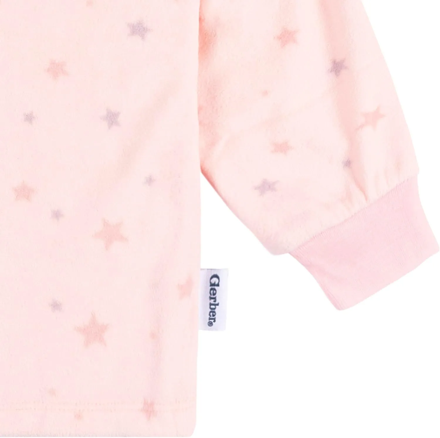 Gerber Baby Girls' 2-Piece Fleece Pajamas Pants Set