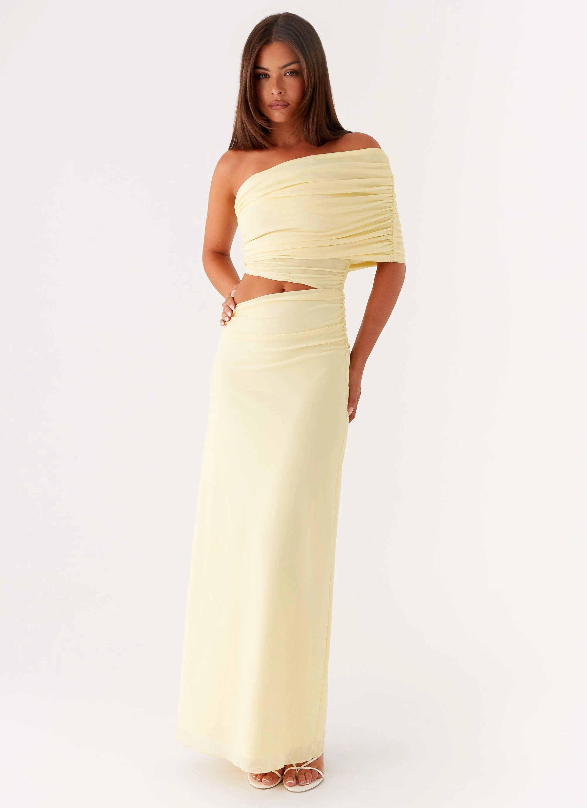 Gillian Maxi Dress - Yellow Urban Fit