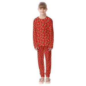 Gingerbread Kids All-Over Print Kid's Pajamas Set
