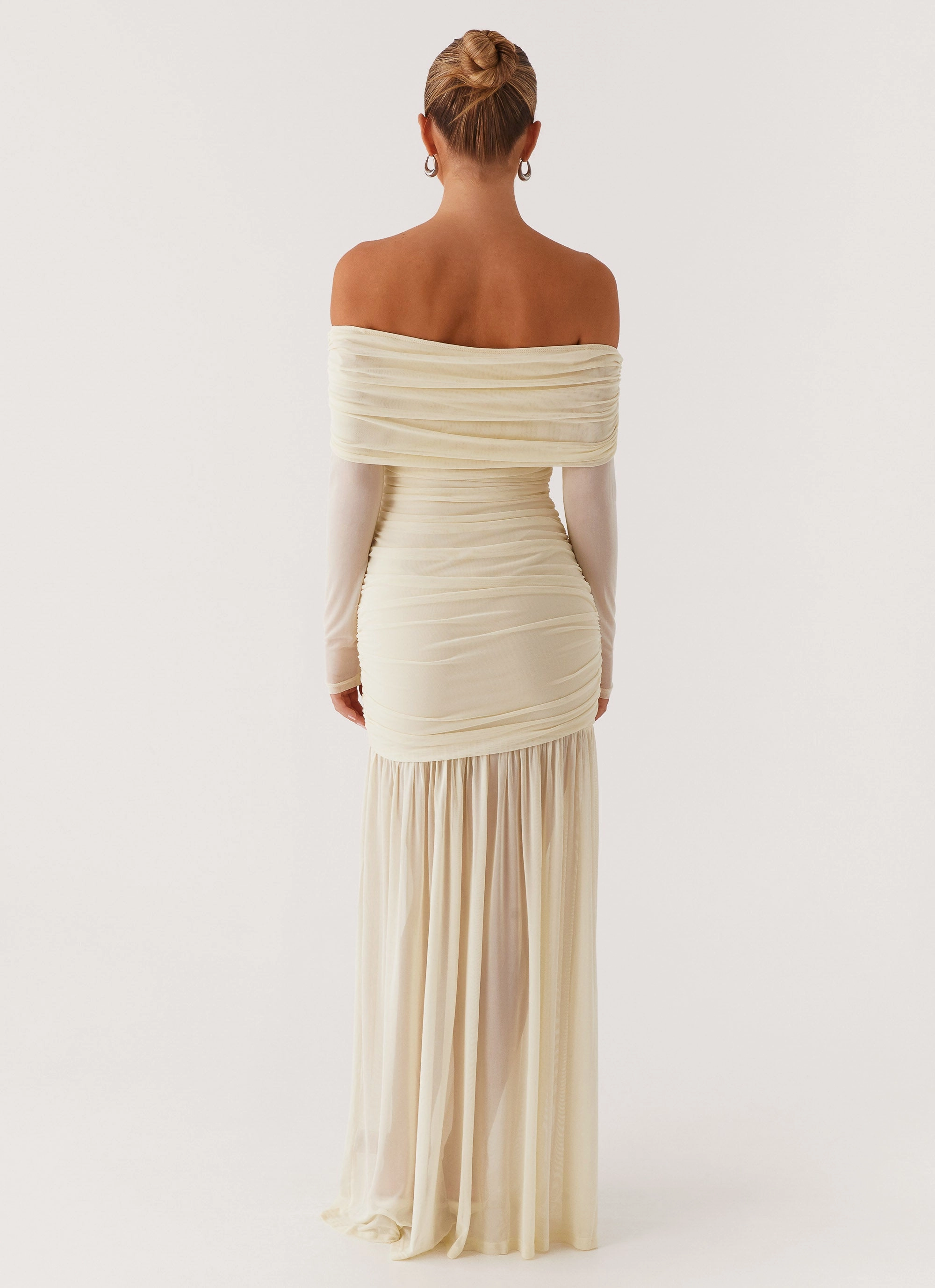 Ginny Maxi Dress - Yellow Shine Soft