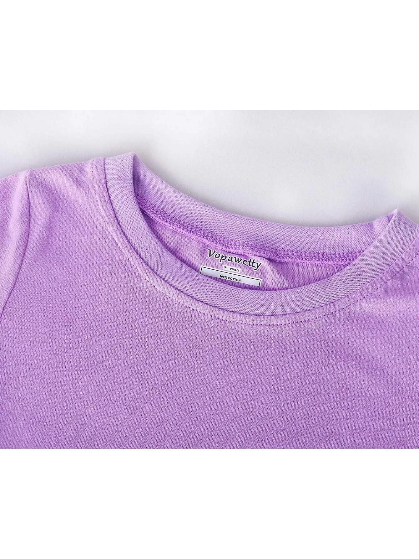 Girls' 6-Piece Snug-Fit Cotton Pajama Set Sleepwear Cat