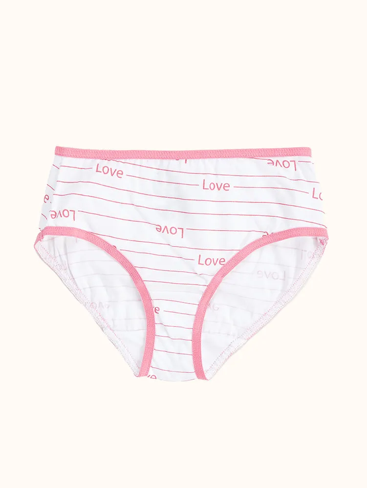 Girls' Cotton Briefs (10 Pack) - Assorted Prints