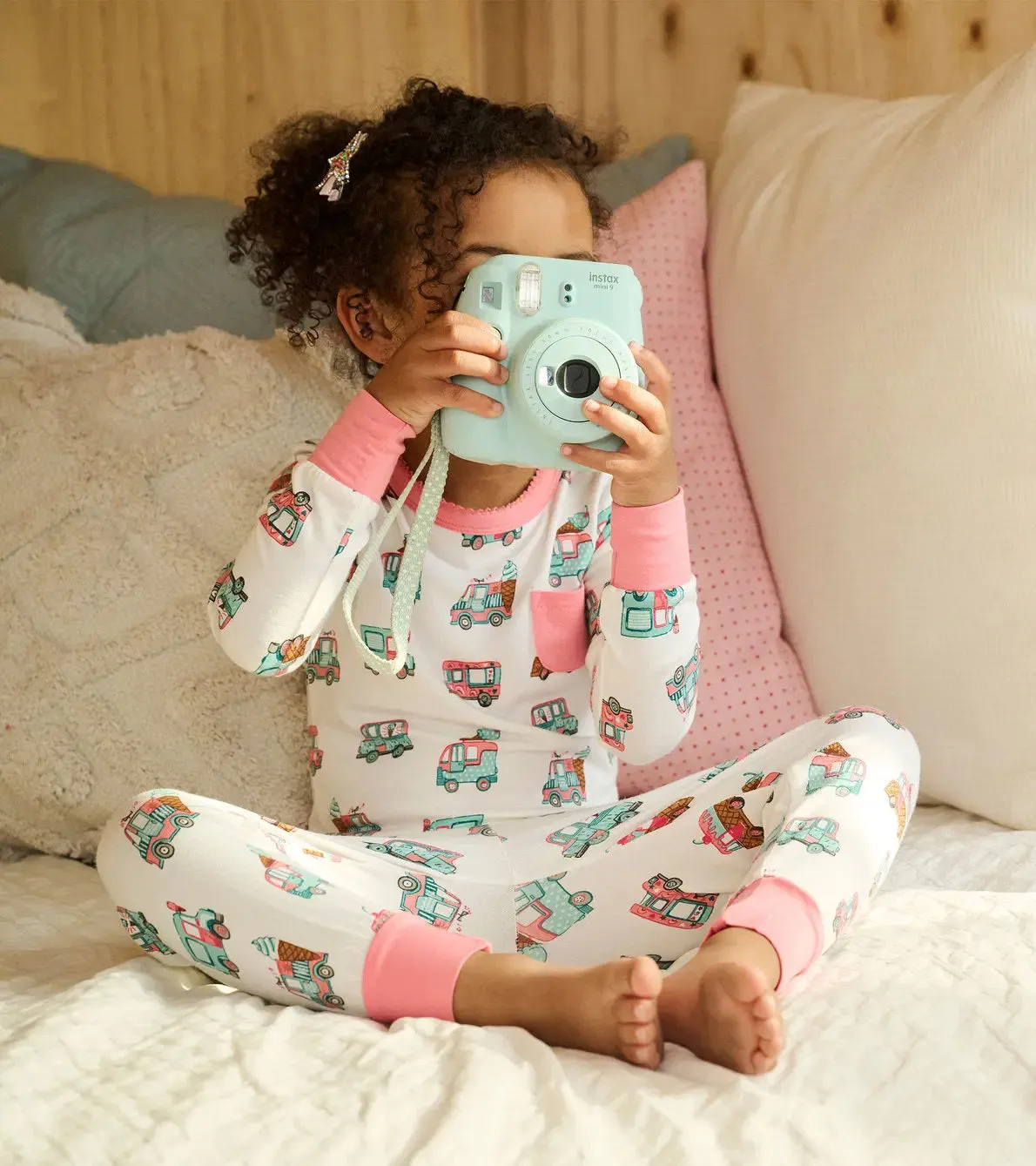 Girls Ice Cream Bamboo Pajama Set | Hatley