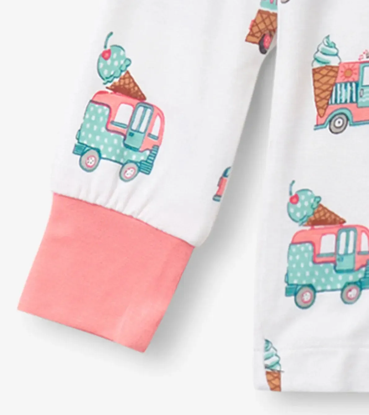 Girls Ice Cream Bamboo Pajama Set | Hatley