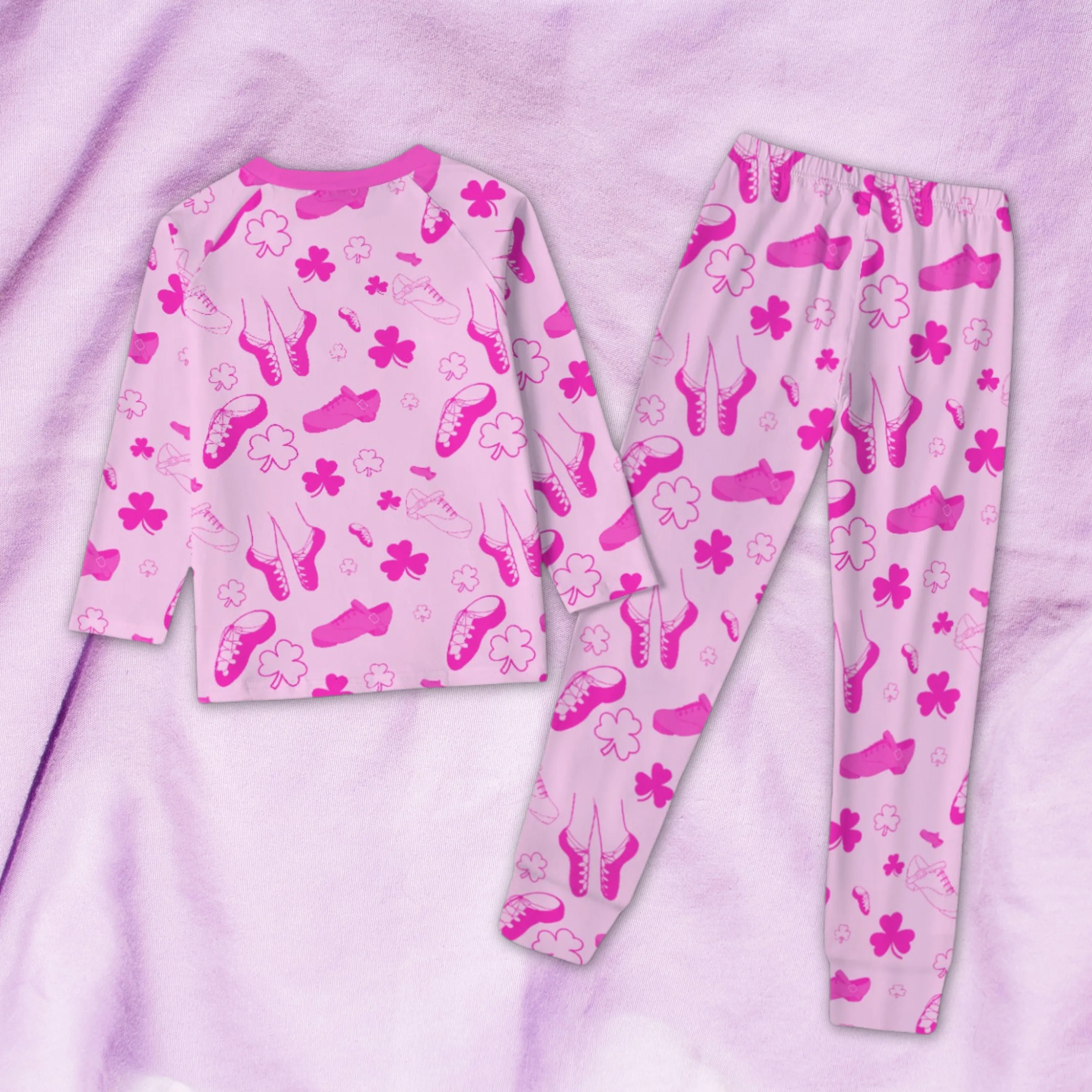 Girls Pink Pajamas