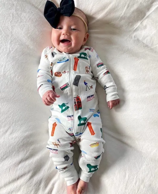 Goodnight, Chicago Romper