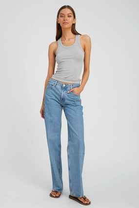 Flexible Gusset Design Grace Baggy Denim