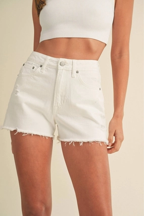 GRACE DENIM SHORTS beach shorts