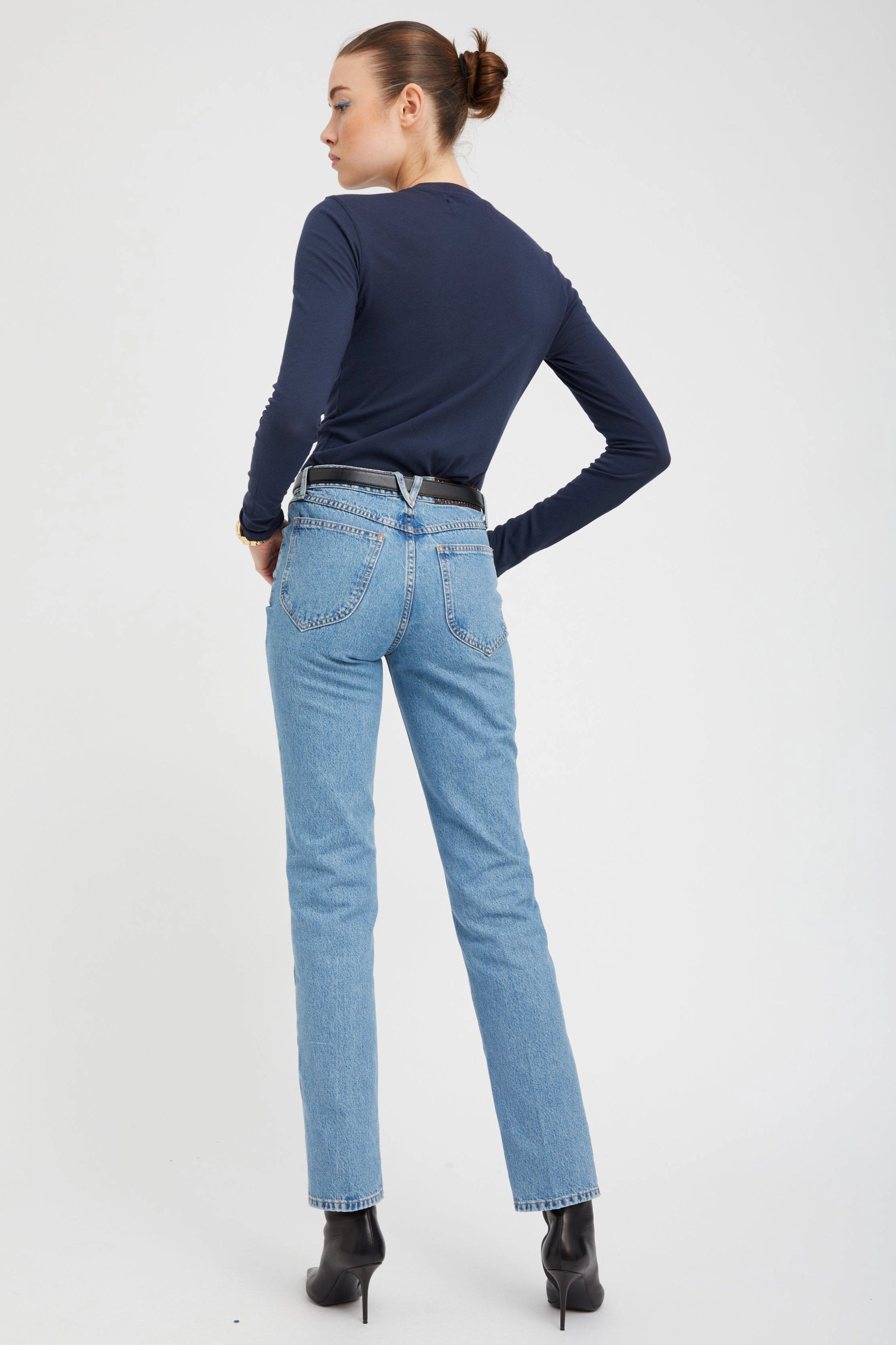Comfy Motion Grace Straight Leg Denim