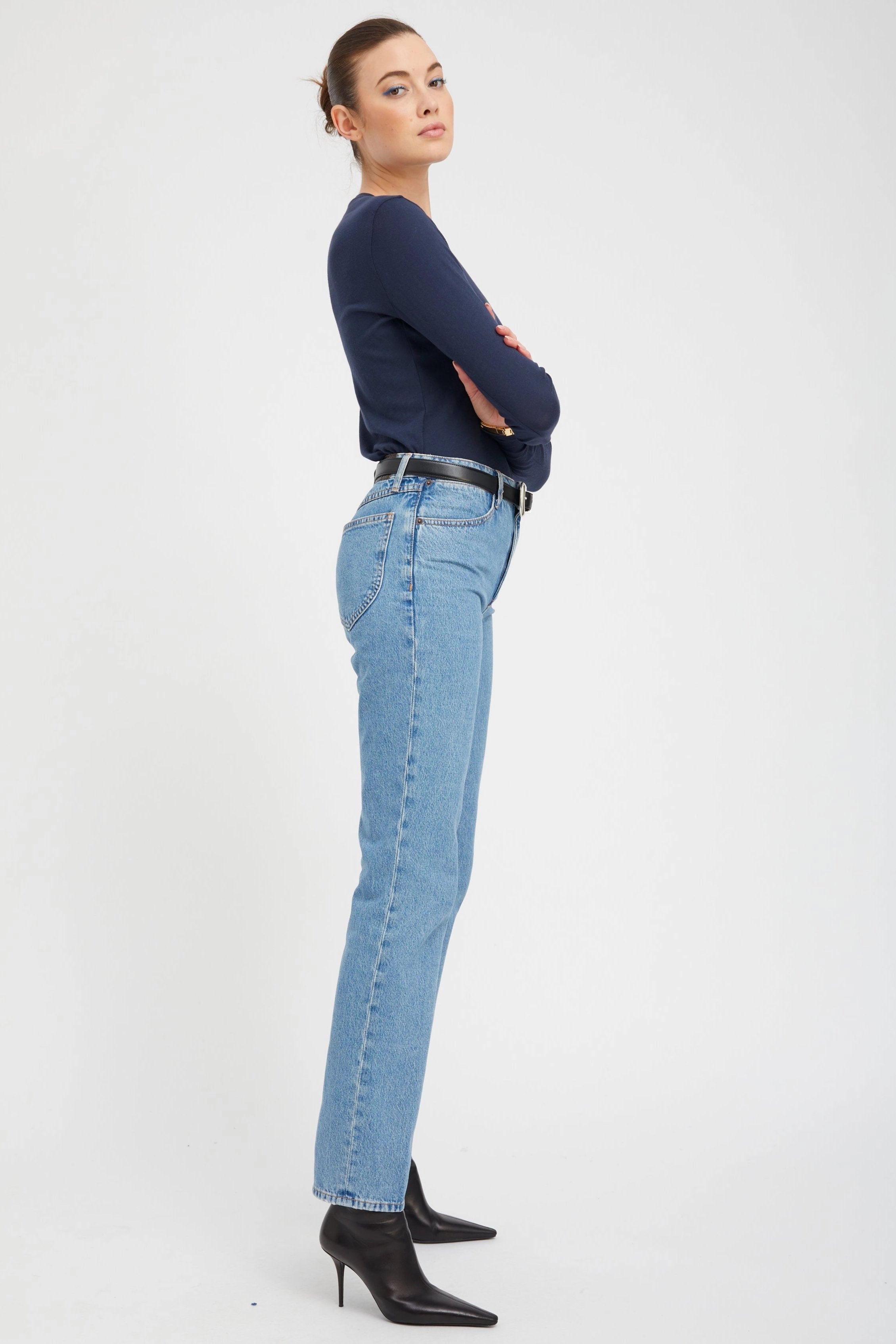 Grace Straight Leg Denim Outdoor Flex Quick Comfort Fit