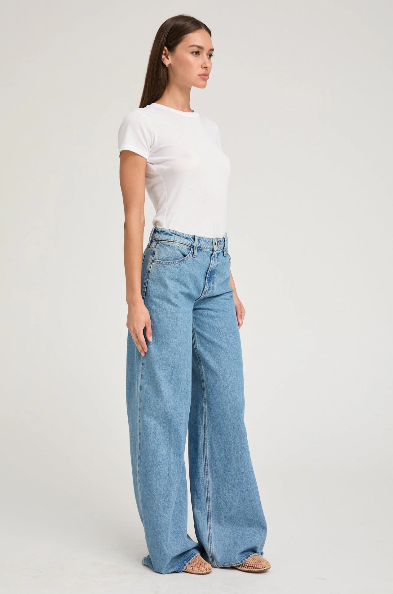 Chill Mode Urban Edge Grace Wide Leg Denim