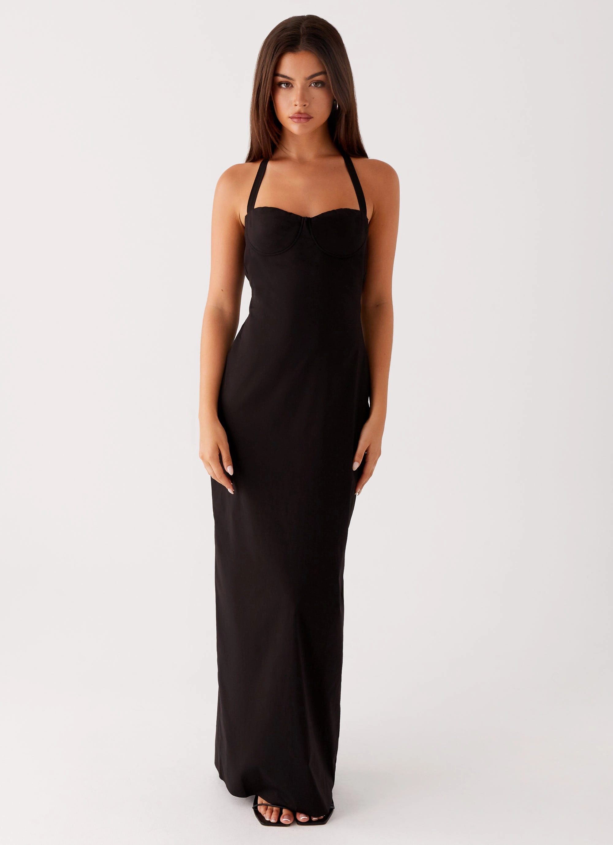Soft and Light Cheryl Maxi Dress - Black