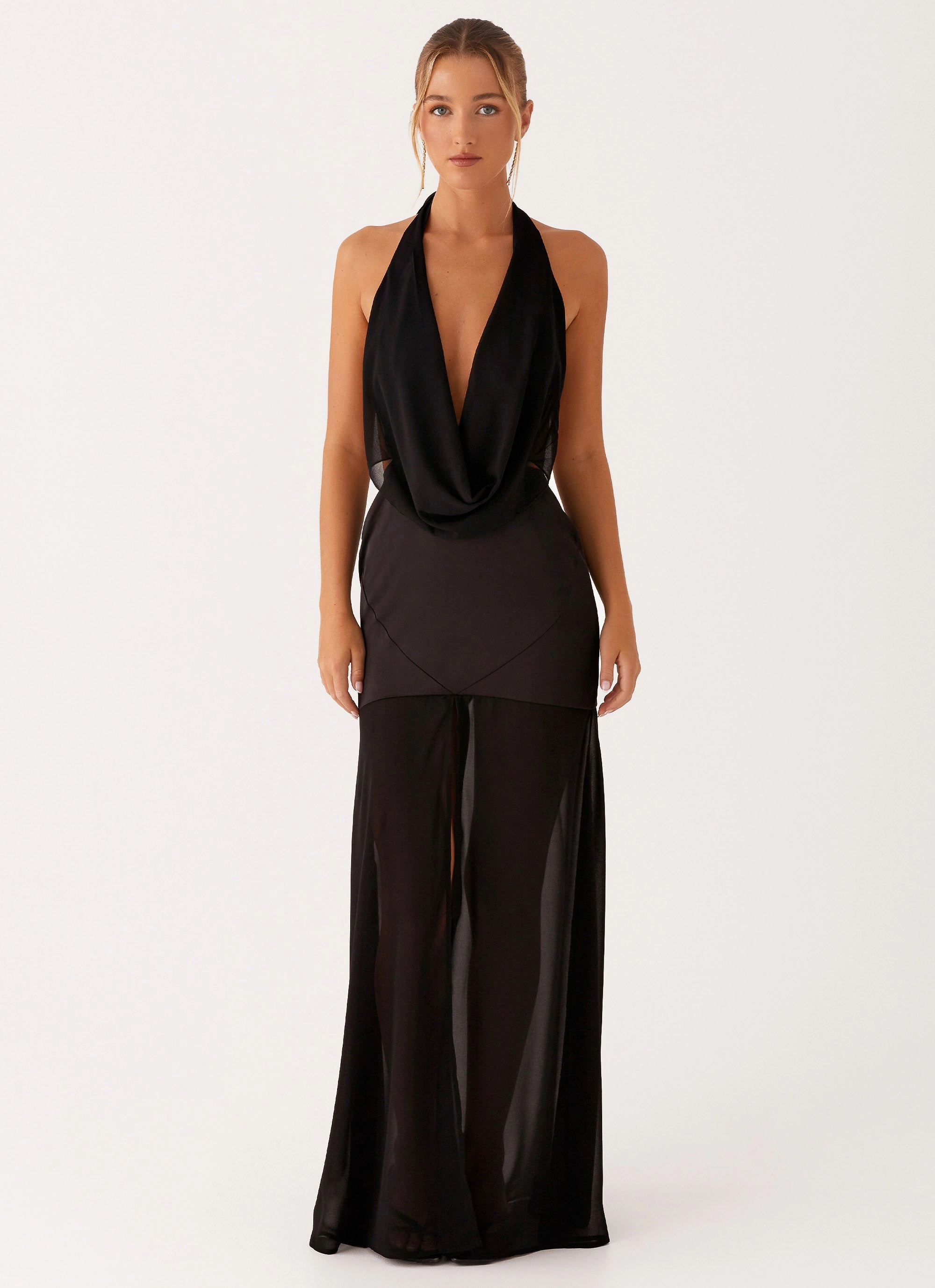 Fenella Maxi Dress - Black Daily Ready