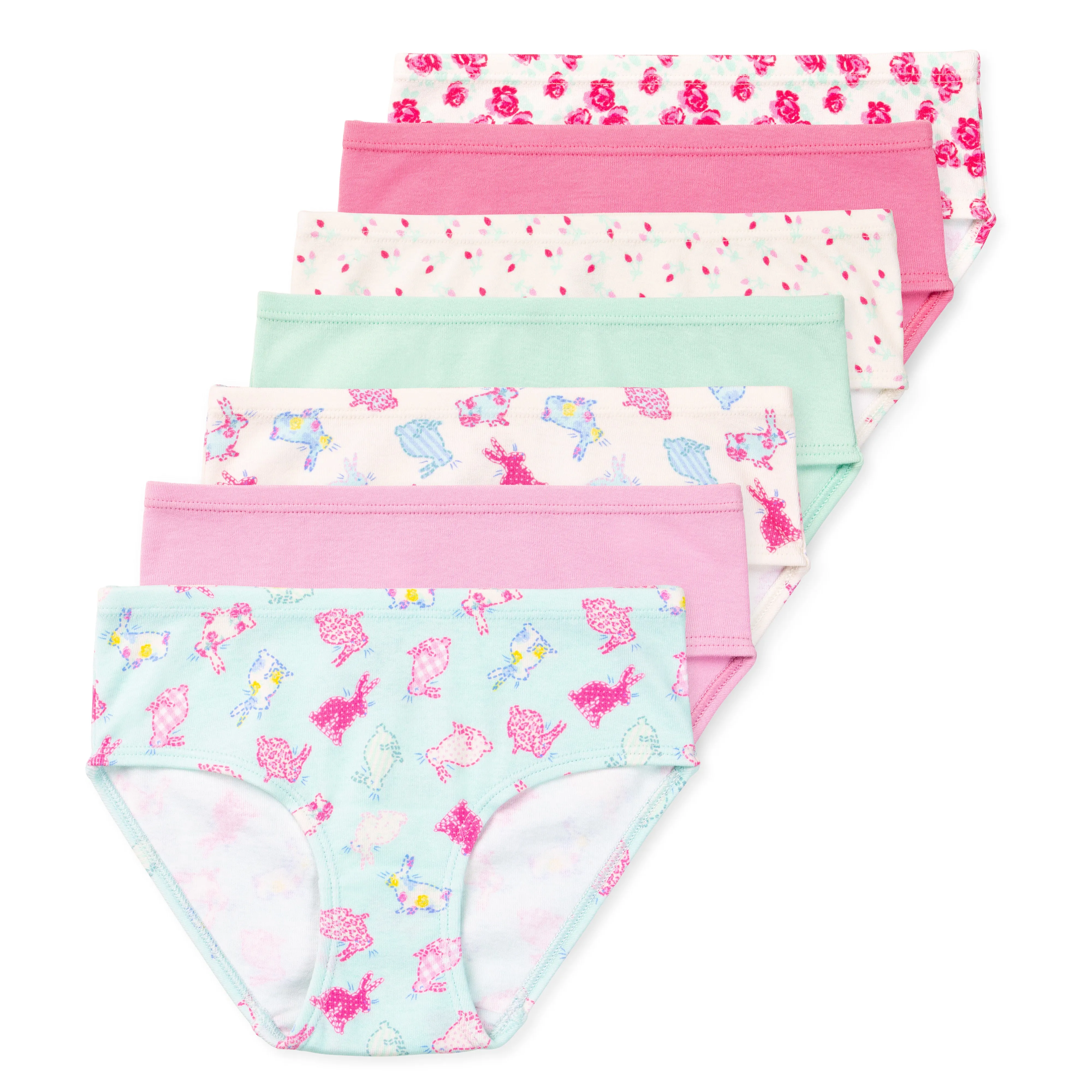 Gracie Girls Organic Cotton Briefs (7-Pack)