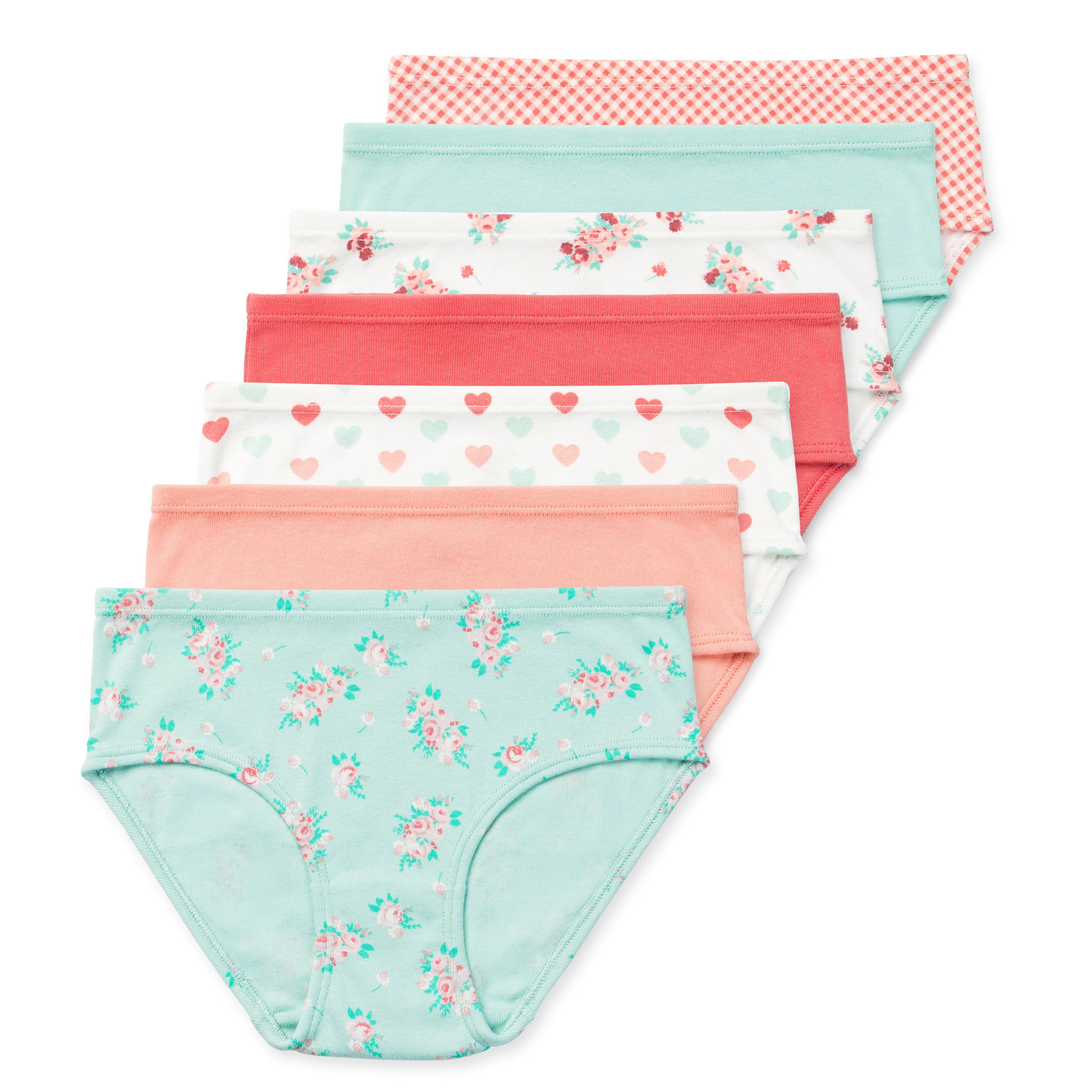 Gracie Girls Organic Cotton Briefs (7-Pack)