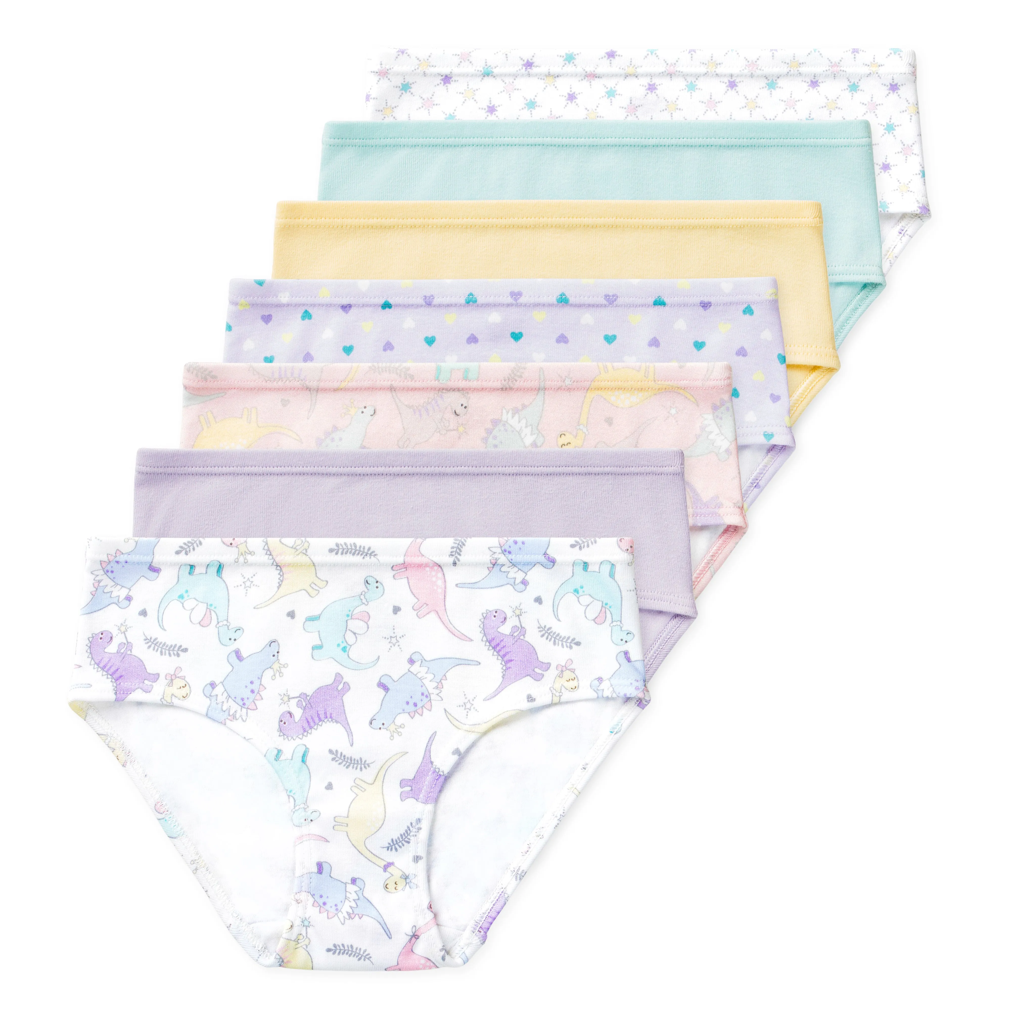 Gracie Girls Organic Cotton Briefs (7-Pack)
