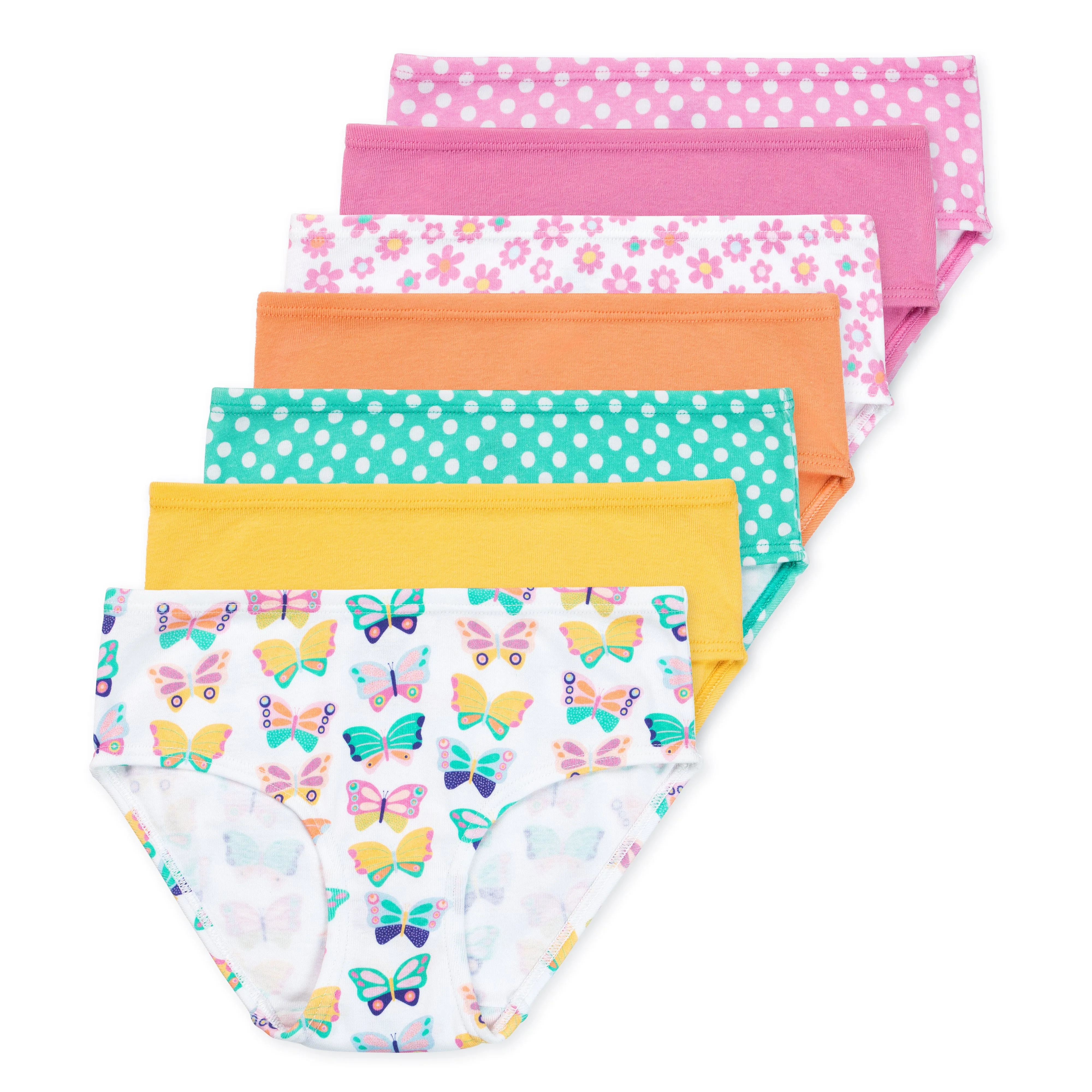 Gracie Girls Organic Cotton Briefs (7-Pack)