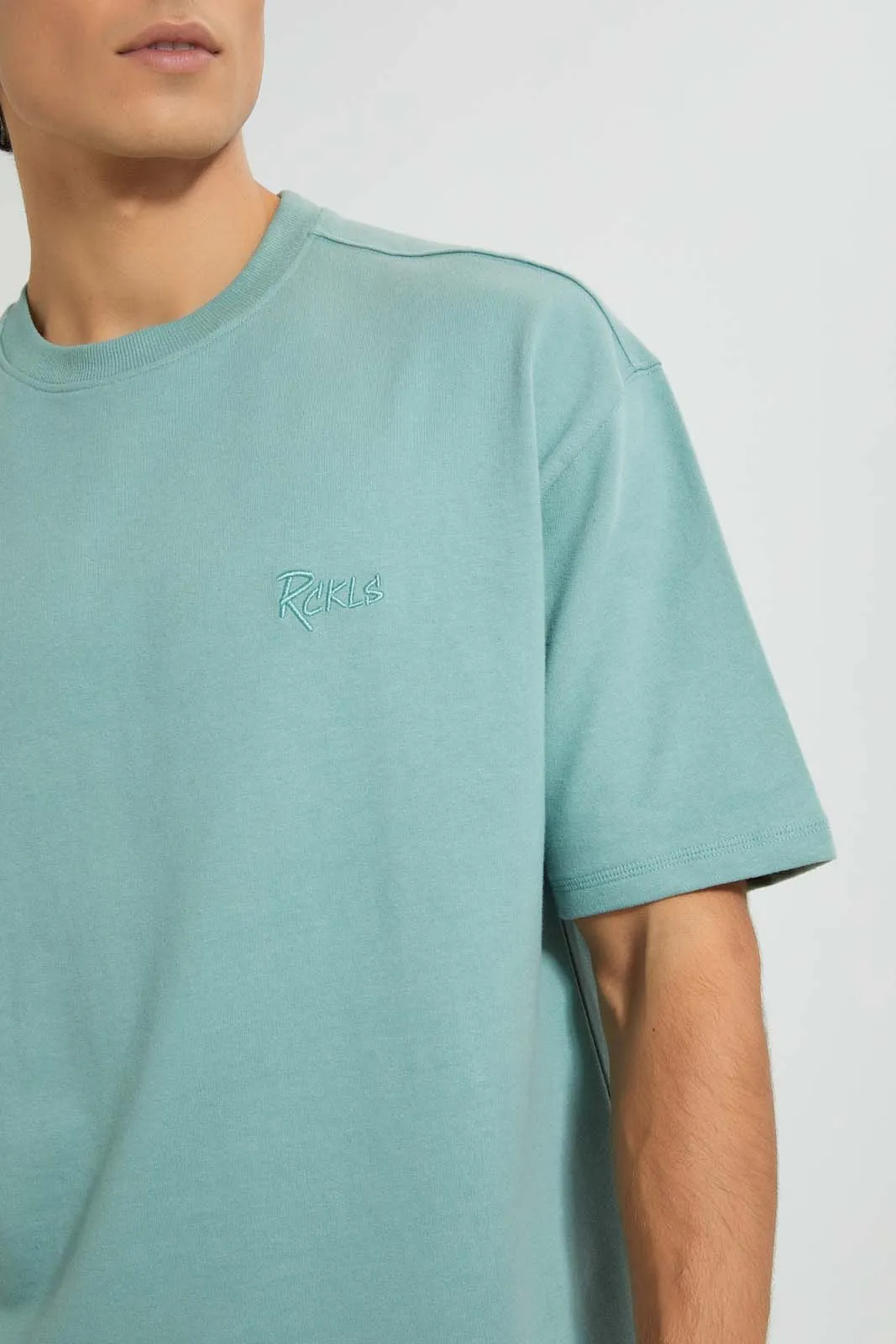 Green Loungewear T-Shirt