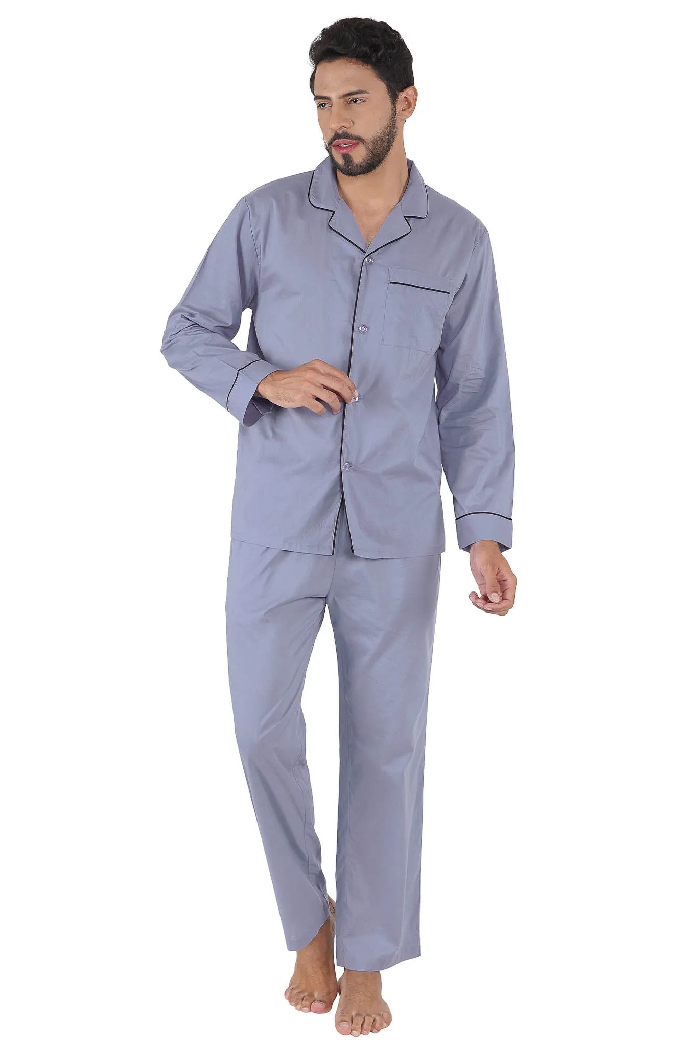 Grey Mist | Lounge Wear Set | 100% Cotton