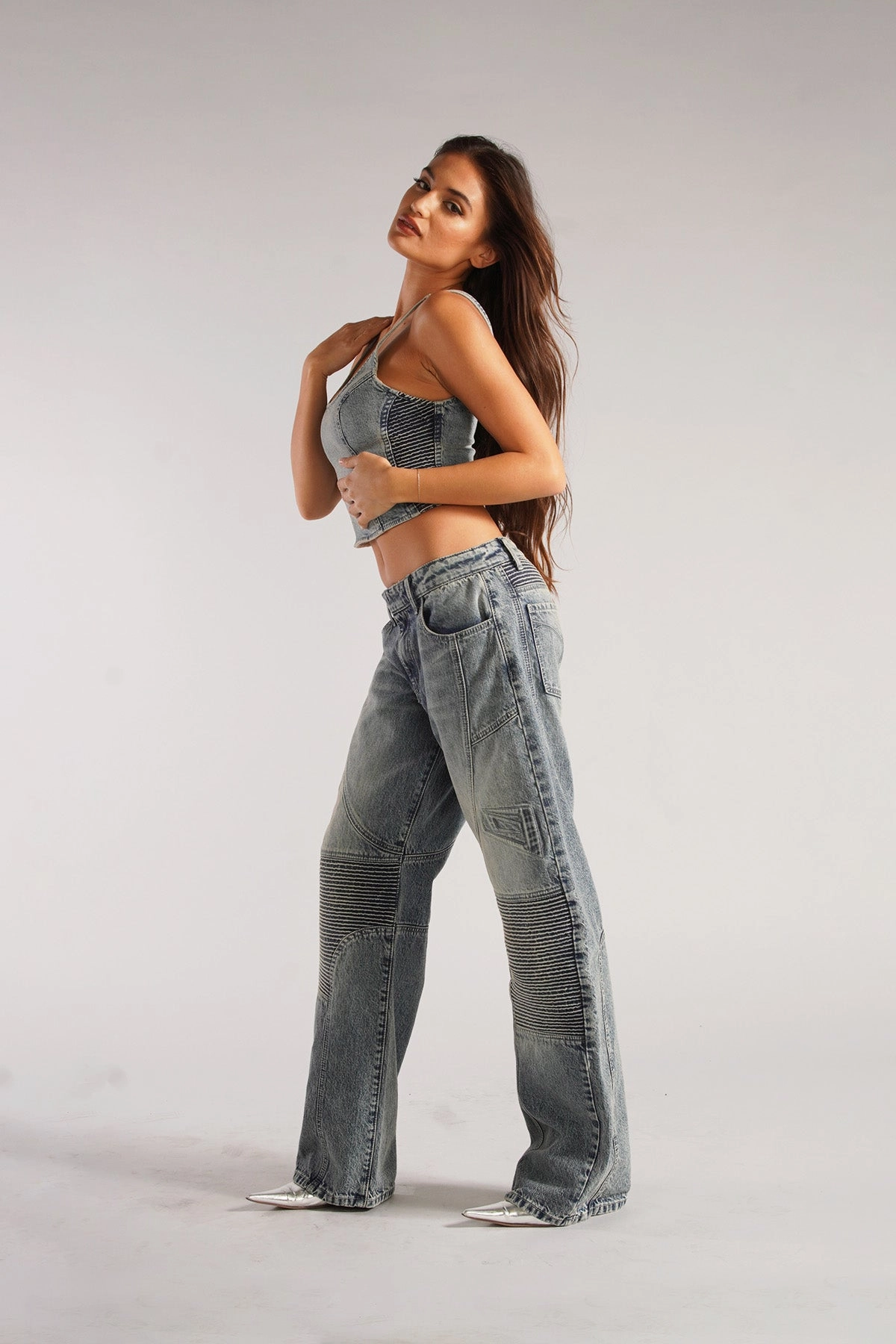 GT Jean / Electric Blue Core Basic Casual Flex